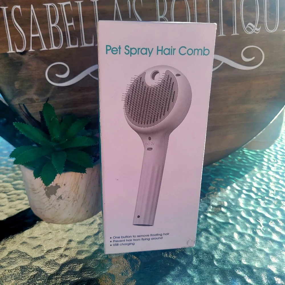 Atlamia Pet Spray Hair Comb